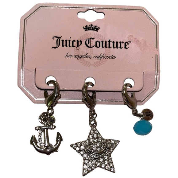 Juicy Couture Silver Charm Set - Picture 1 of 1